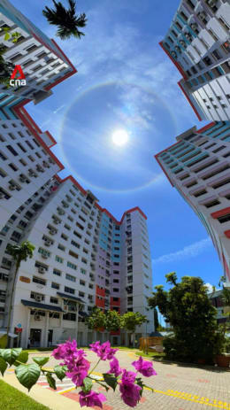 Sun halo spotted in Singapore’s skies