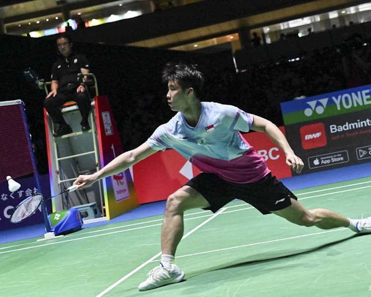 Loh Kean Yew eliminated in World Championships quarter-finals after loss to Thailand’s Kunlavut Vitidsarn