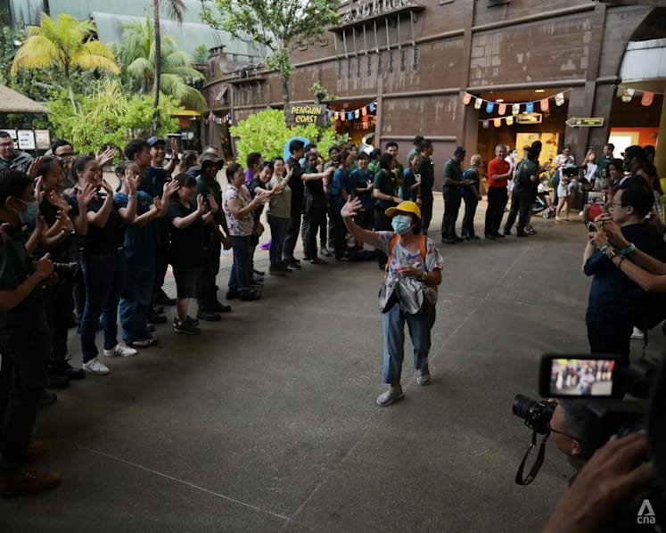Rain fails to dampen spirits on Jurong Bird Park's last day of operations