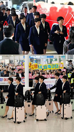 North Korean women’s football team lands on South Korean soil for first time in 12 years