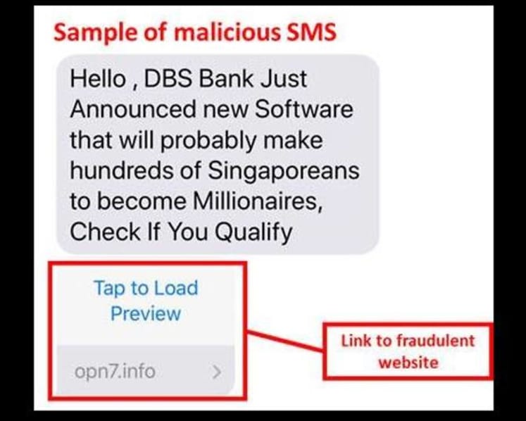 Beware of DBS, OCBC phishing scams: Police
