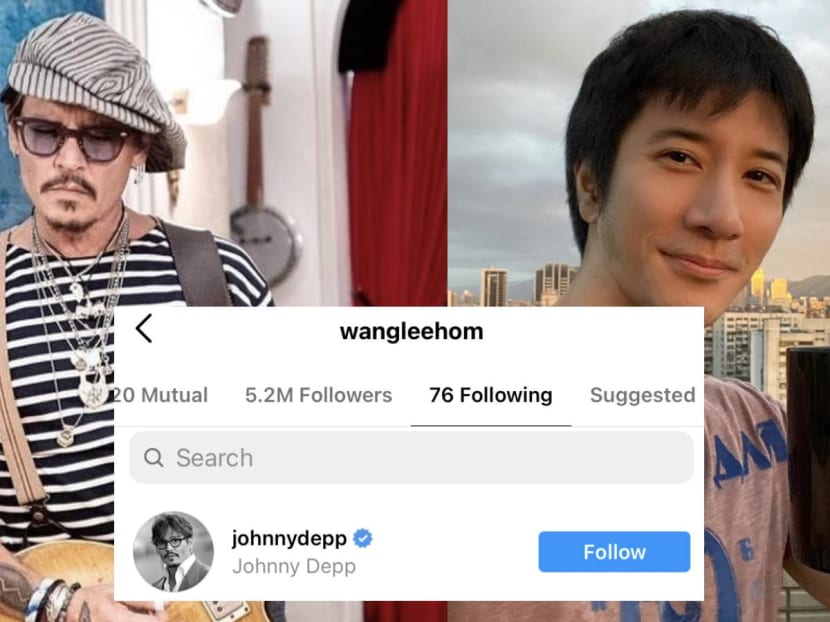 Wang Leehom Follows Johnny Depp On IG; Netizens Wonder If He’s Taking Notes For His Custody Lawsuit Against Ex-Wife