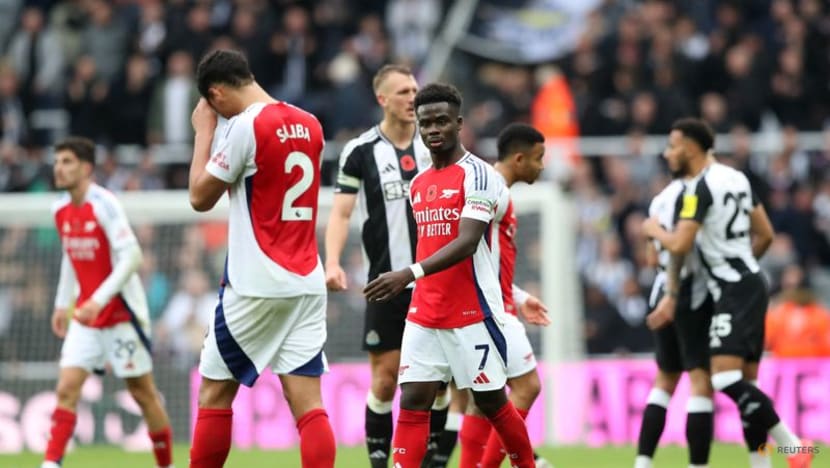 Newcastle beat Arsenal 1-0 to deliver Gunners a blow in title race