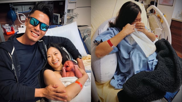儿子平安出世　SGAG小明曝光爱妻生产照