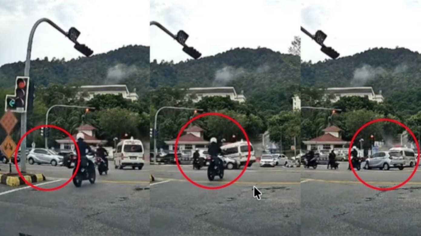 疑未听到鸣笛声 马国轿车撞上救护车