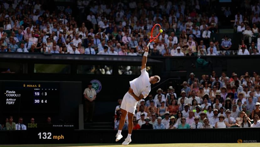 British wildcard Fery beats Cobolli to reach Wimbldedon semis