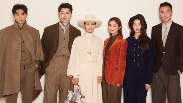 与蔡卓妍、王阳明、Anne Thongprasom同场！陈泂江赴曼谷出席秋冬系列发布会