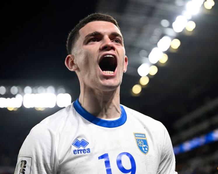 Kosovo stun Slovakia to book playoff final at home to Turkey