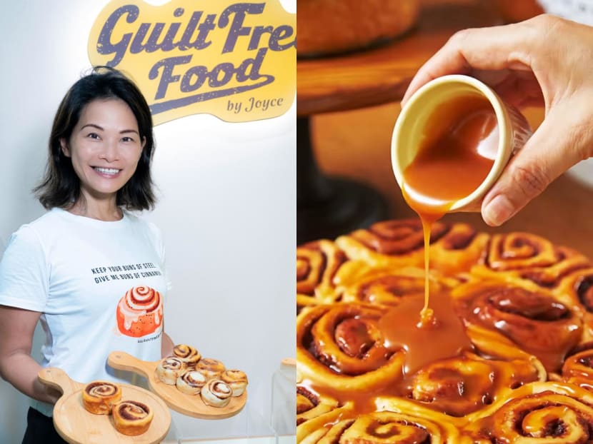 Self-taught baker who sold cinnamon rolls from home after being retrenched 6 years ago now has a shop in East Coast