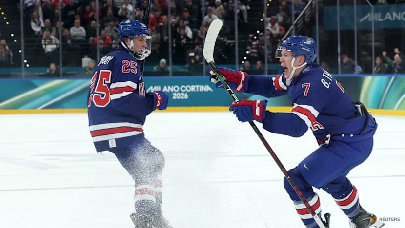 Ice hockey-US men subdue Denmark for second win