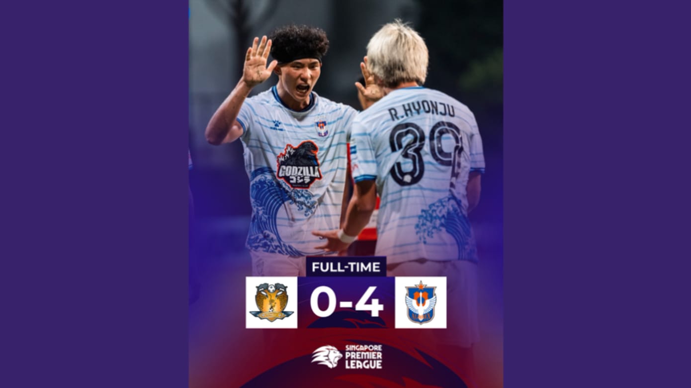 新加坡超级足球联赛：后港联0比4惨败新潟队