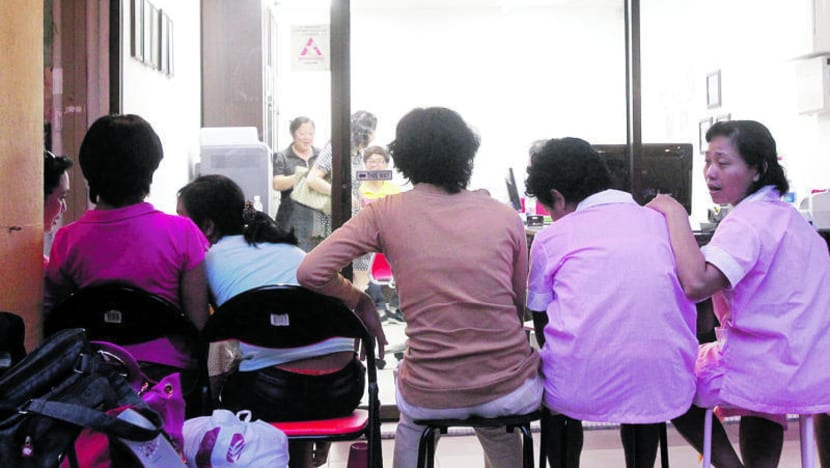 Call for maids to undergo professional training in Singapore