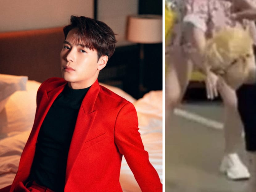 Jackson Wang Sparks Controversy When He Gets Down On Both Knees To Thank Fans In Thailand Carpark