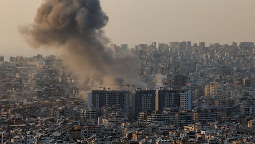 Israel strikes south Beirut, says captured Hezbollah members