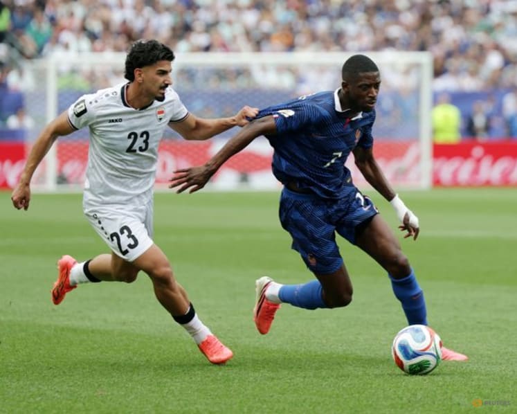 Dembele delivers latest reminder of France's frightening firepower