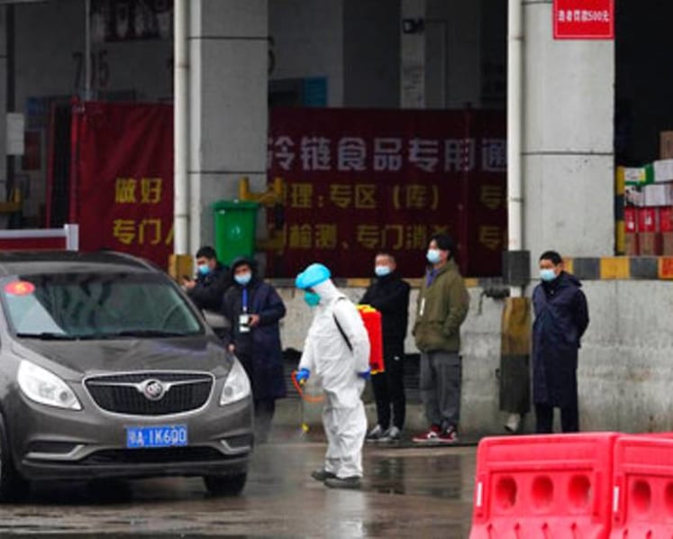 WHO probe team visits Wuhan market at heart of first COVID-19 outbreak