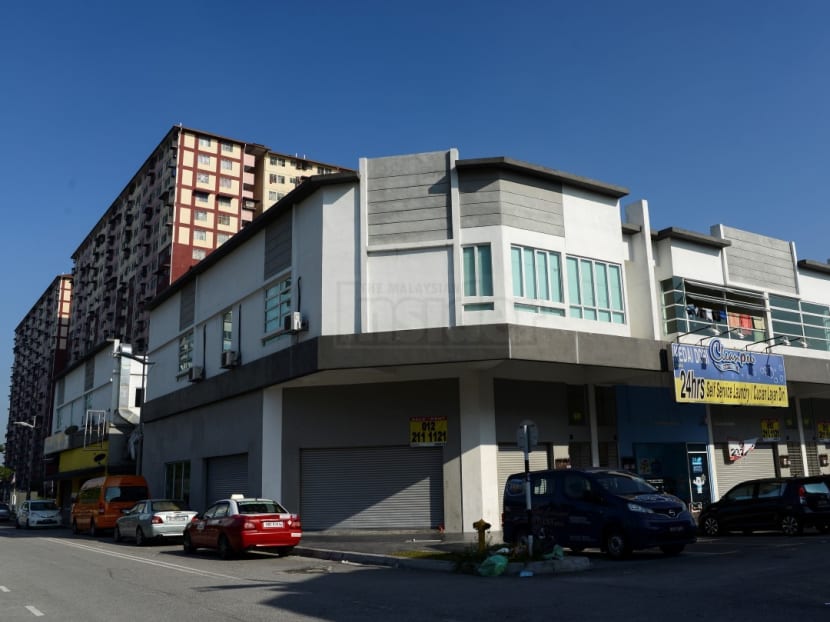 The shop lot church in Taman Medan did not have a licence to operate as a place of worship, says a report today (April 21). Photo: The Malaysian Insider