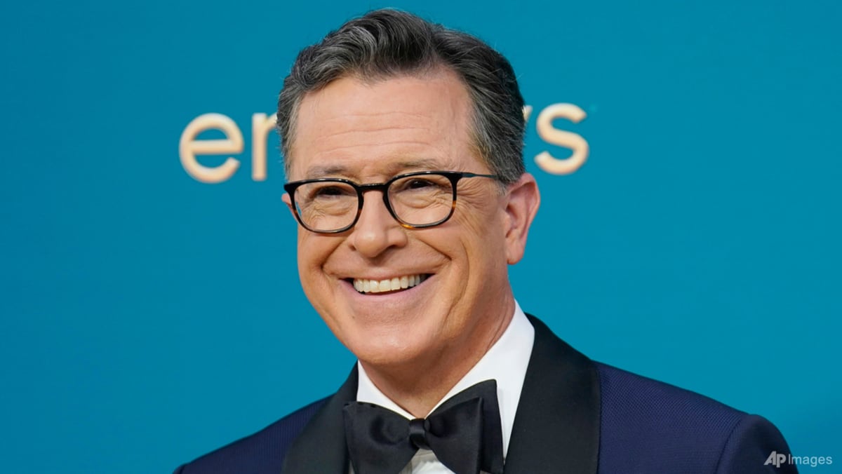 'Fired and festive': Late Show host Stephen Colbert bows out