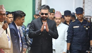 A new Nepali party, led by an ex-rapper, is set for a landslide win in parliamentary election