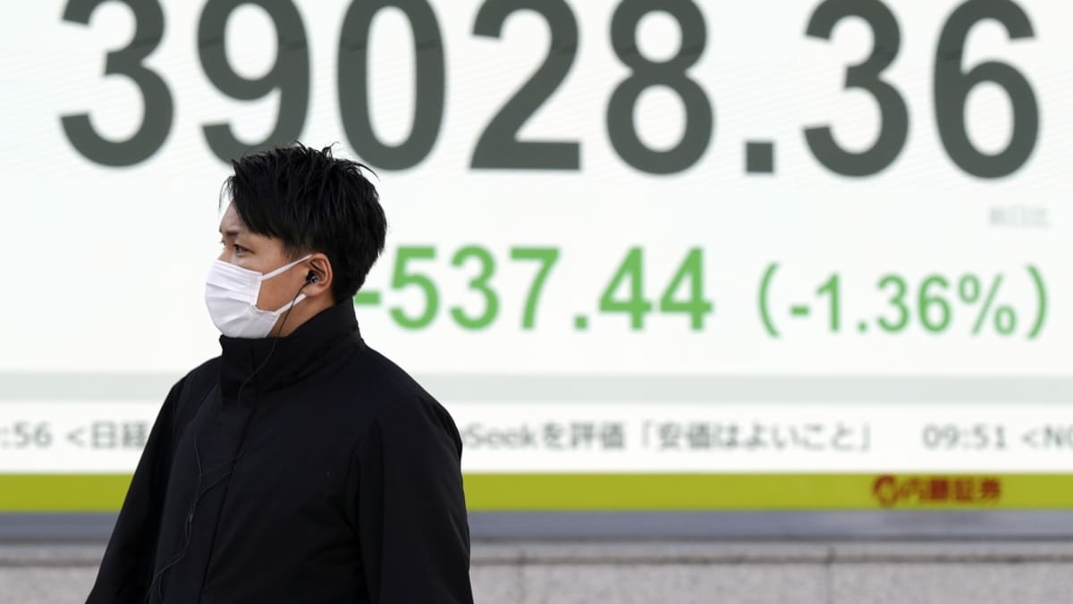 China's AI drive hammers tech stocks in Japan, Australia