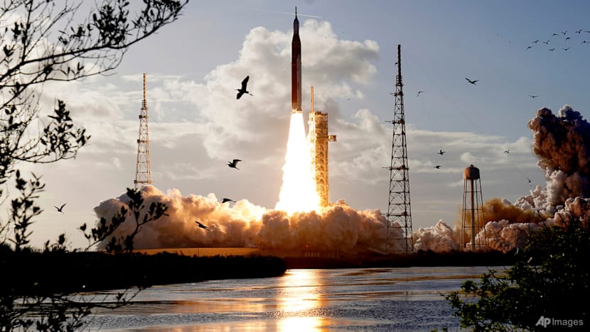 NASA's Artemis astronauts blast towards Moon