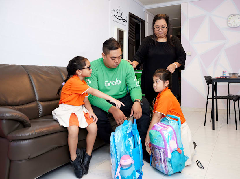 Why this father of five chose to become a delivery rider