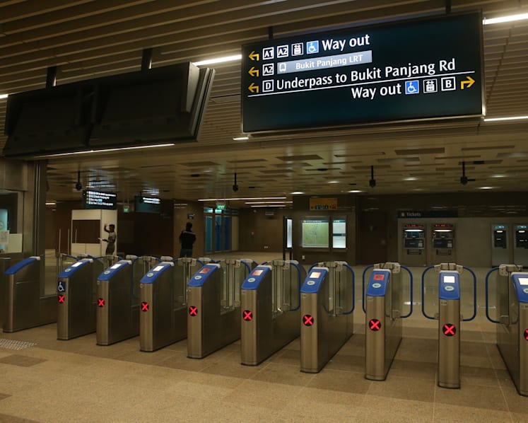 Commuters to tap in and out at interchange stations along DTL2