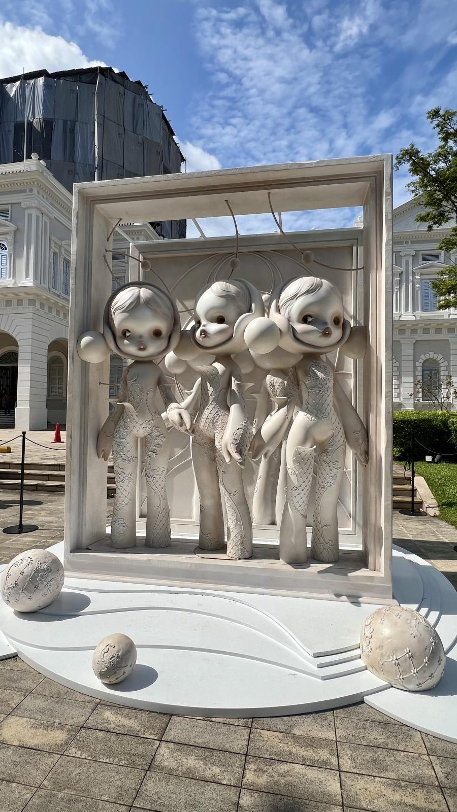 Pop Mart’s Skullpanda showcase at National Museum of Singapore