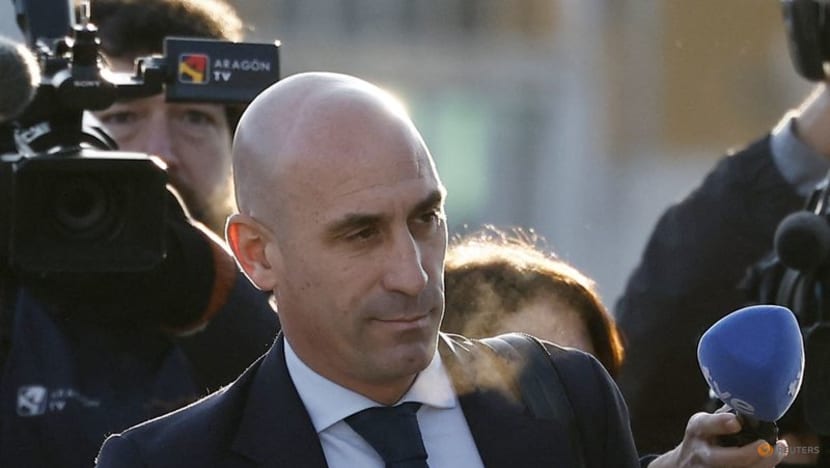 Spain's former football chief Rubiales says player Hermoso consented to kiss