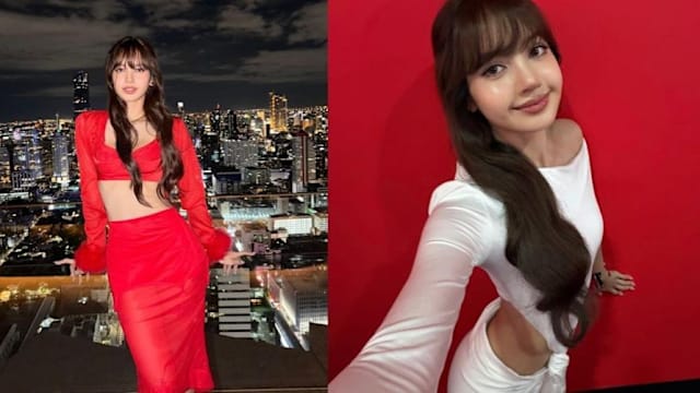 Lisa“鼻型改变”对比照疯传，网酸：LV三公子同款？