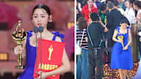 Michelle wai award look lonely
