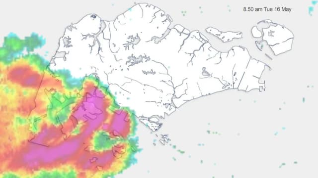 全岛多个地区将刮大风下雷阵雨
