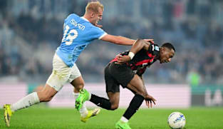 Isaksen strike sinks Milan as title hopes take hit at Lazio