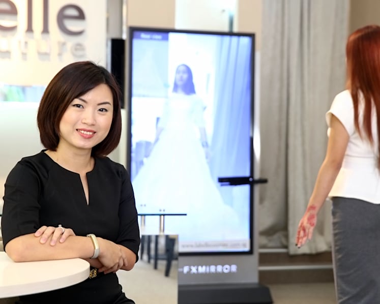 Virtual ‘fitting room’ gives bridal shop’s business a boost