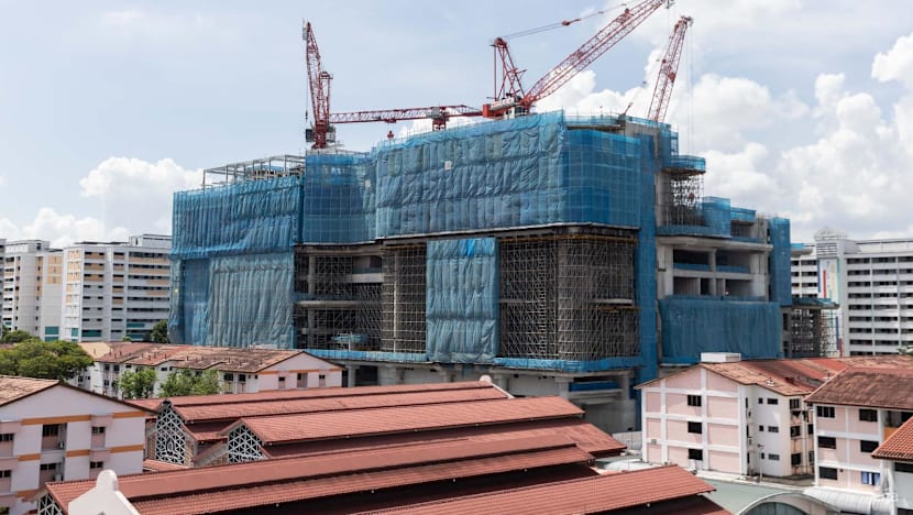 New Yishun community hub reaches construction milestone, set for 2027 completion