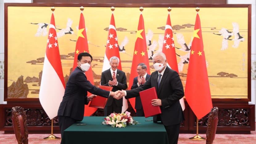 Singapore, China conclude 'substantive talks' on FTA, to expand cooperation in 6 areas