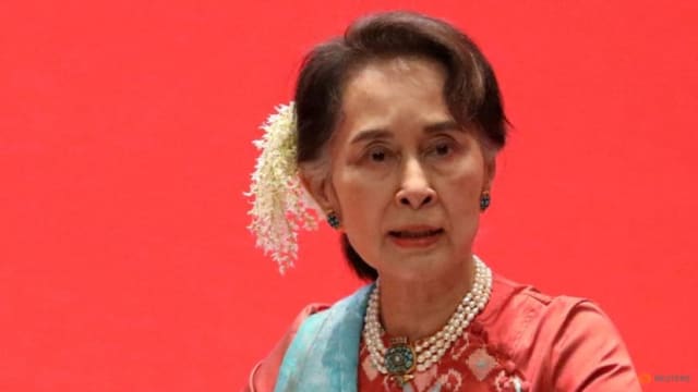 翁山淑枝已从监狱转移到一座政府大楼