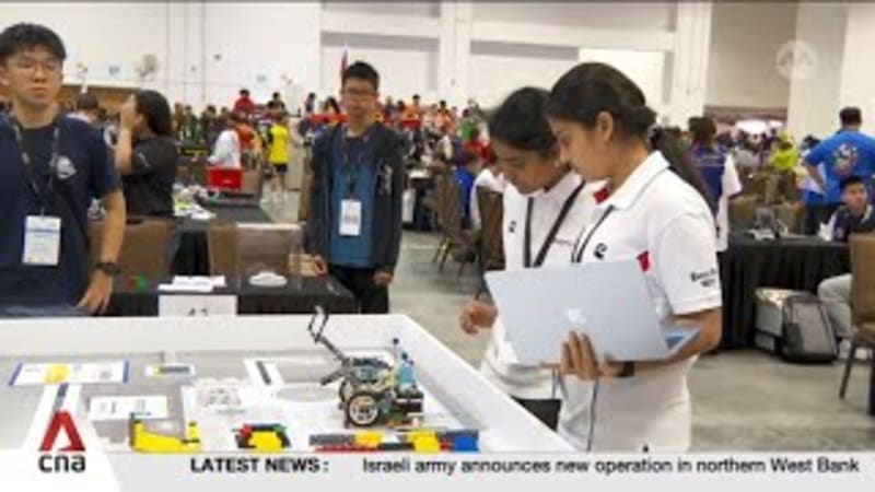 Singapore hosts largest-ever World Robot Olympiad, with nearly 600 teams competing 