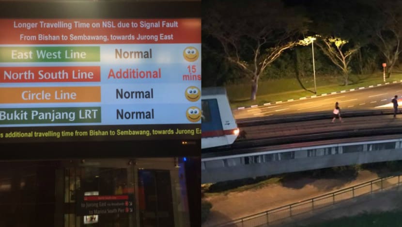 NSL signalling fault; LRT train breaks down on Tuesday night