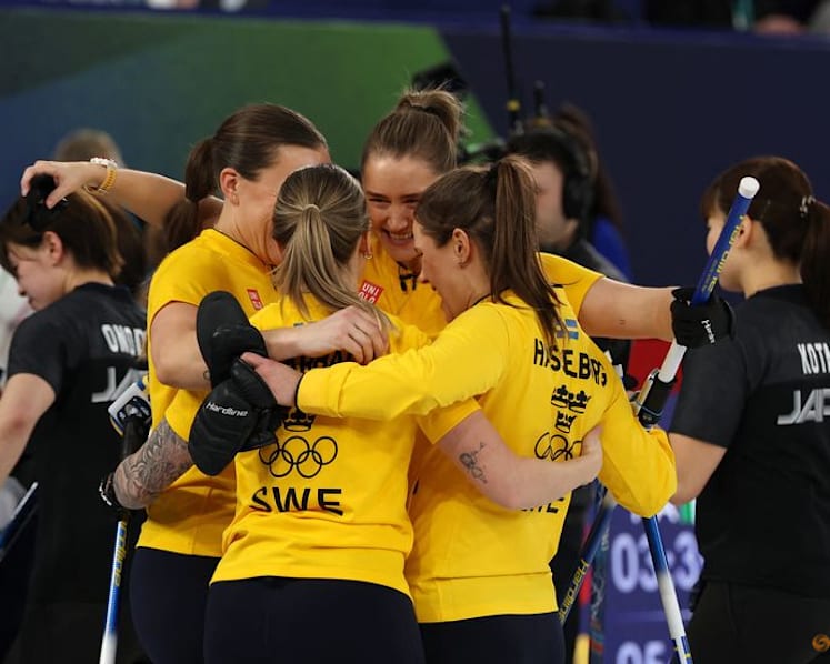 Curling-Sweden's Team Hasselborg bring 'circus' to Winter Games
