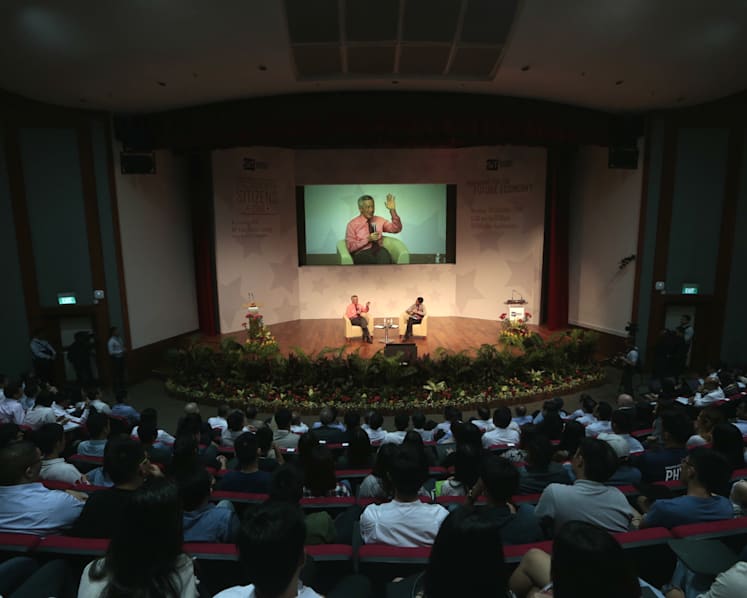 Go out and grab opportunities being created, PM Lee tells youth
