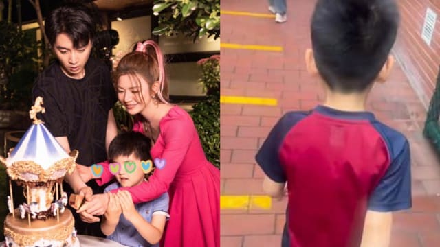 陈妍希送儿上学“制服泄漏地点”　高昂学费被公开
