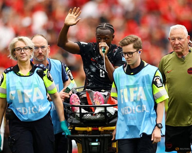 Canada's Kone thanks fans, team as recovery from broken leg begins