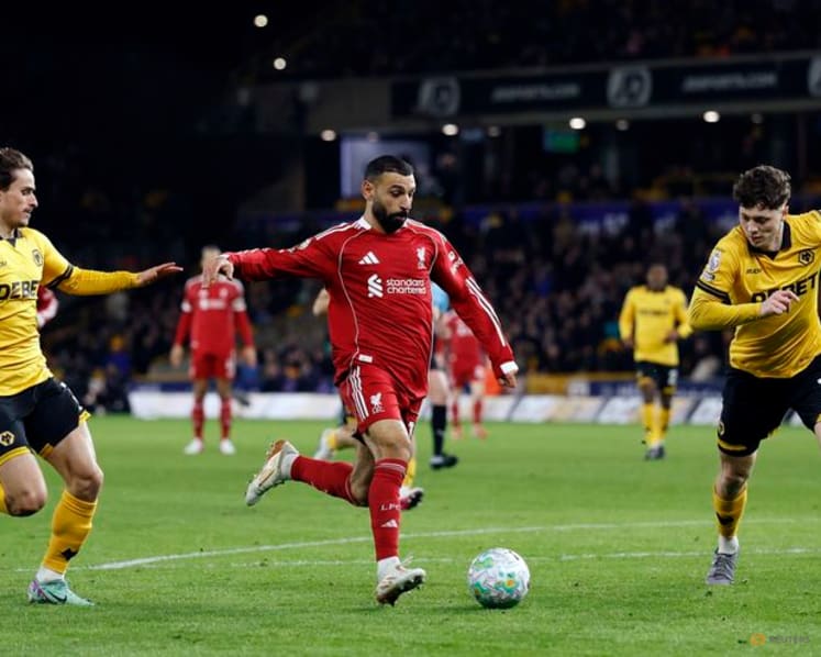 Bottom side Wolves stun lacklustre Liverpool with 2-1 win