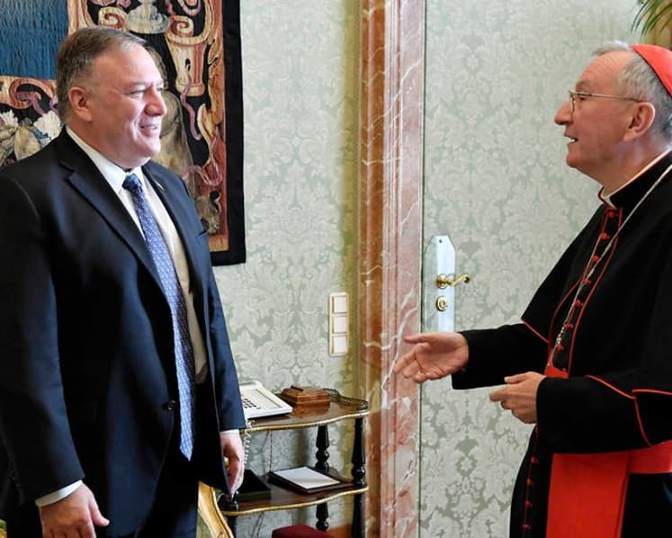 Pompeo, Vatican clash over China after tensions spill out