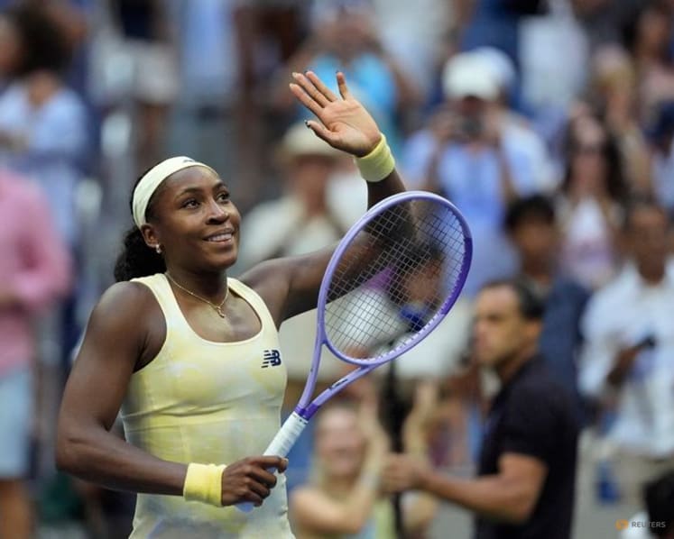 Fleet-footed Gauff dances into US Open fourth round