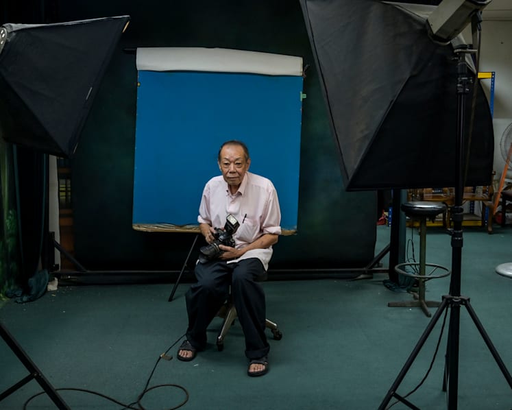 Meet the 81-year-old man behind the lens at one of KL's oldest photo studios