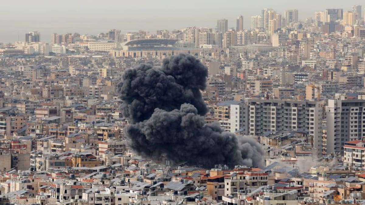 Israel hits building in Beirut's southern suburbs, first since truce