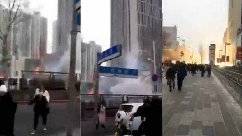 Suspek bunuh diri dalam dua letupan di timur laut China