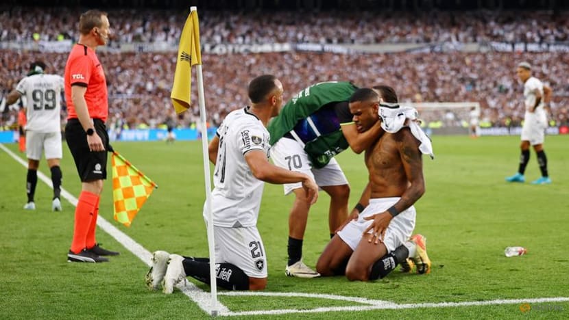 10-man Botafogo beat Atletico Mineiro 3-1 to win first Copa Libertadores title